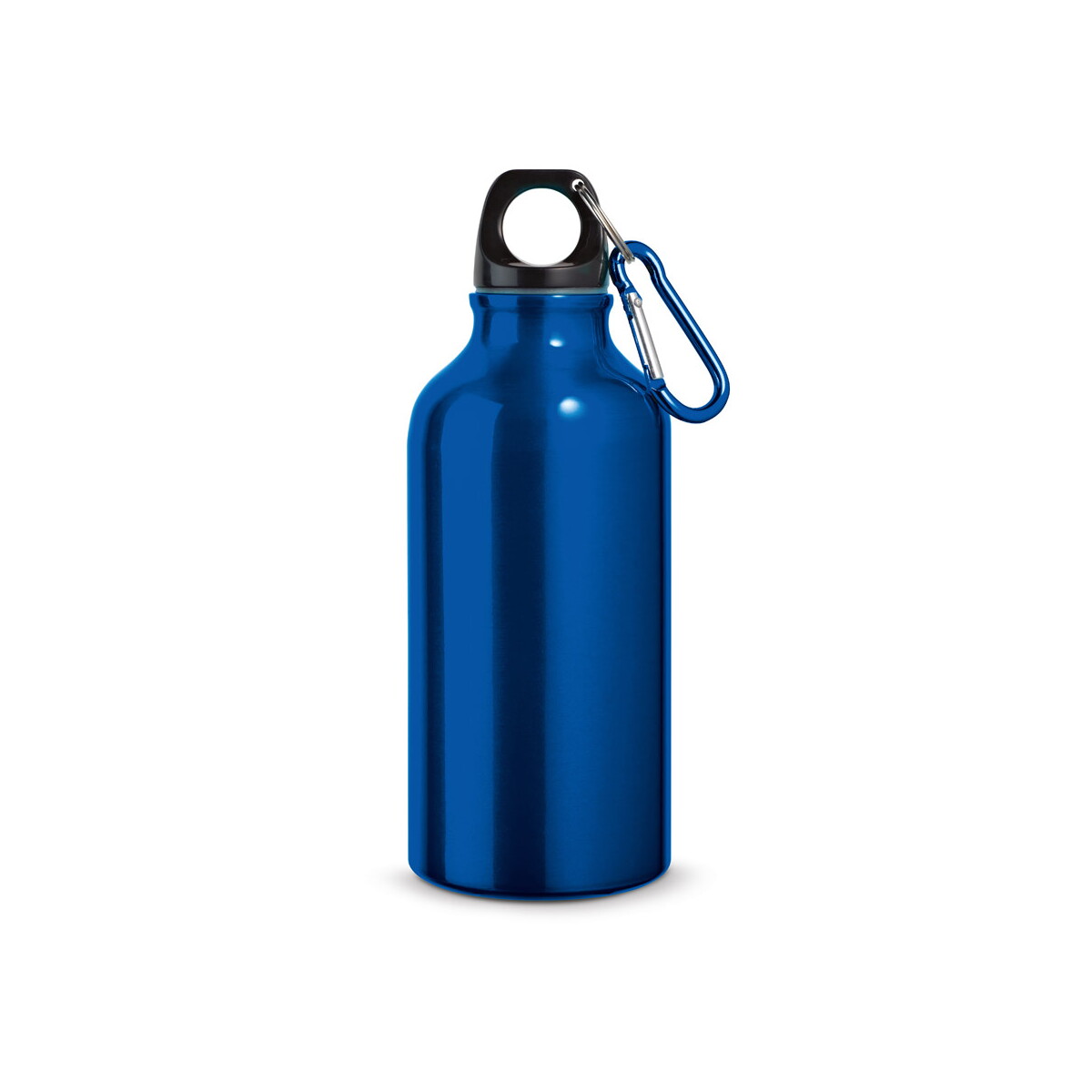 LANDSCAPE S. Aluminiowa butelka sportowa z karabińczykiem 400 ml 94601_set