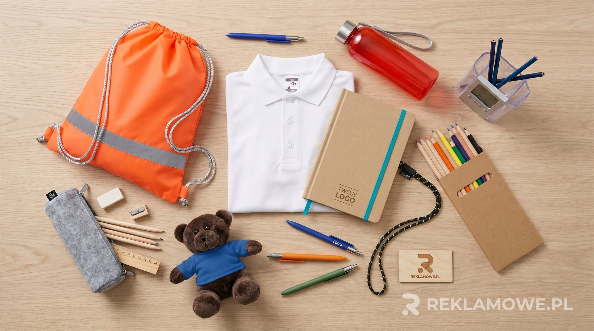 Gadżet reklamowy z logo wspierający rozpoznawalność marki w Bielsku-Białej