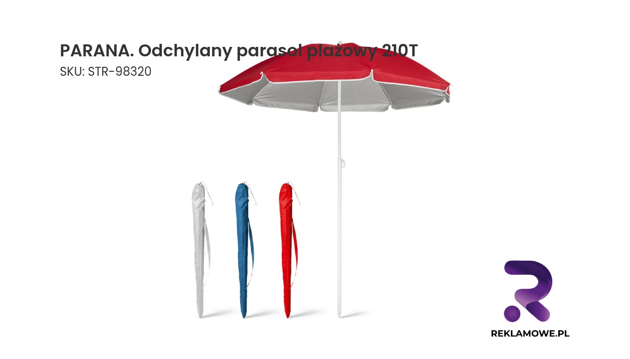 PARANA odchylany parasol plażowy 210T