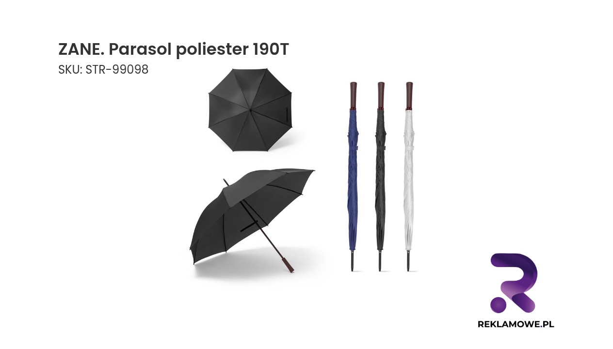 ZANE. Parasol, poliester 190T ZANE parasol z poliestru 190T